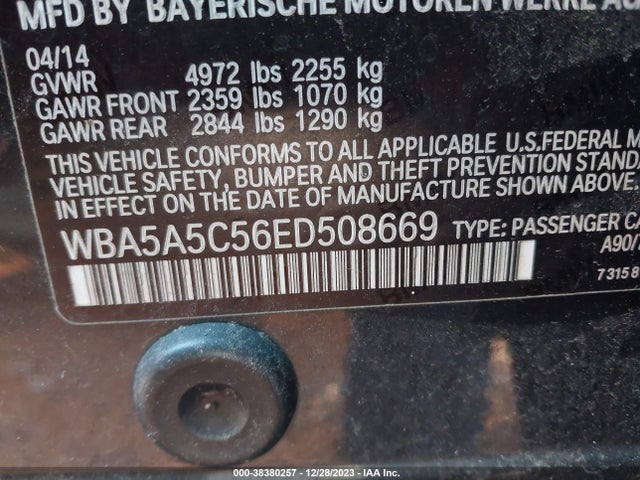 WBA5A5C56ED508669 BMW 528I
