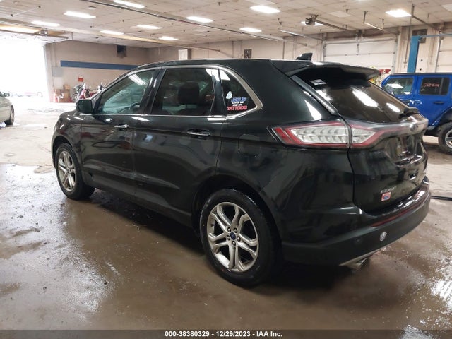 2015 FORD EDGE TITANIUM VIN: 2FMTK4K83FBB09461