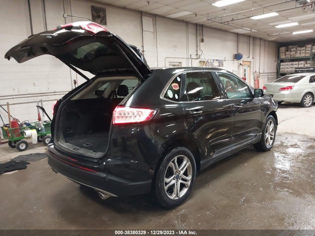 2015 FORD EDGE TITANIUM VIN: 2FMTK4K83FBB09461