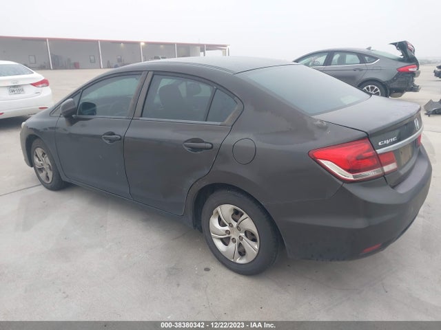 2013 HONDA CIVIC LX VIN: 2HGFB2F55DH535427