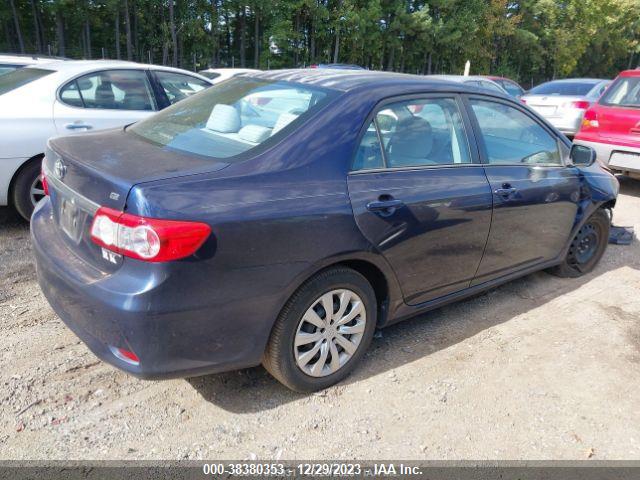 2012 TOYOTA COROLLA LE VIN: 2T1BU4EEXCC821867