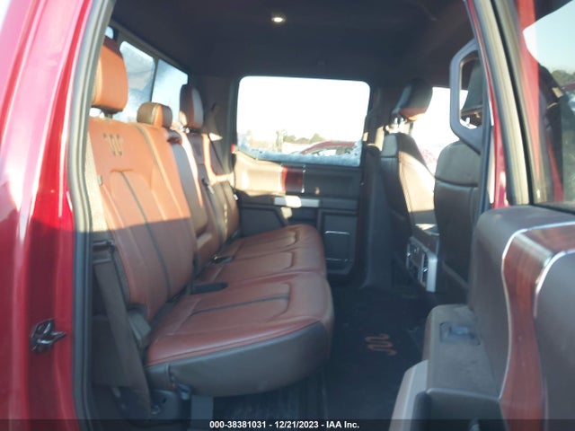 2021 FORD F-250 KING RANCH VIN: 1FT7W2B65MED92220