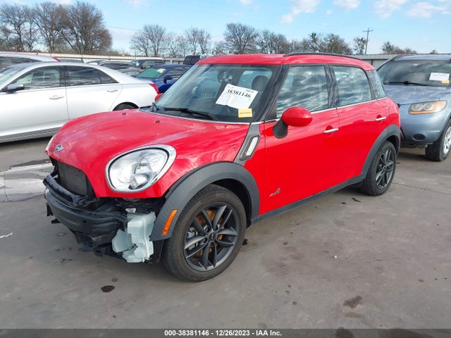 2012 MINI COOPER S COUNTRYMAN WMWZC5C55CWL61886 Photo 1