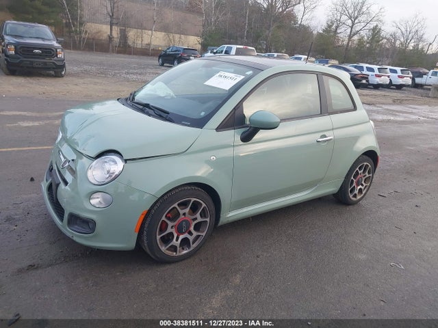 2012 FIAT 500 3C3CFFBR2CT370419 Photo 1