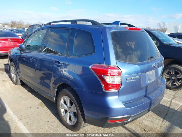 2016 SUBARU FORESTER 2.5I PREMIUM VIN: JF2SJADC8GH485758