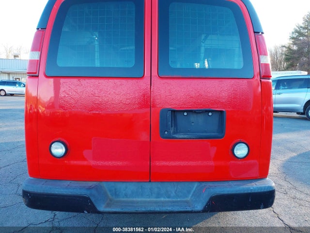 2011 CHEVROLET EXPRESS 2500 WORK VAN VIN: 1GCWGFCG3B1116355