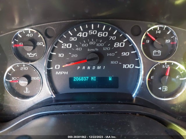 2011 CHEVROLET EXPRESS 2500 WORK VAN VIN: 1GCWGFCG3B1116355