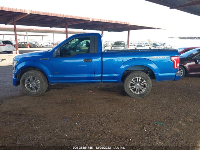 2016 FORD F-150 XL/XLT VIN: 1FTMF1CP7GKF20094