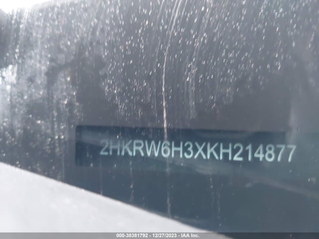 Honda CR-V LX 2019 2HKRW6H3XKH214877 Image 9