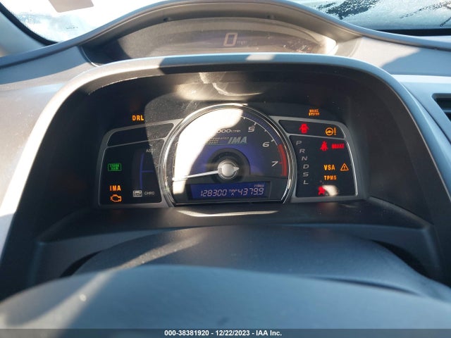 2009 HONDA CIVIC HYBRID VIN: JHMFA36299S008986