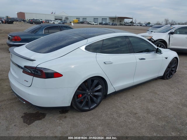 5YJSA1H10EFP36924 Tesla Model S P85