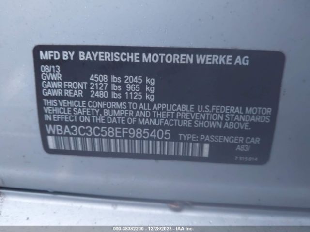 WBA3C3C58EF985405 BMW 320i Xdrive