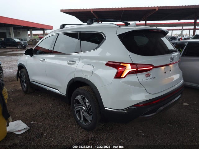 2022 HYUNDAI SANTA FE SEL VIN: 5NMS3DAJ4NH475673