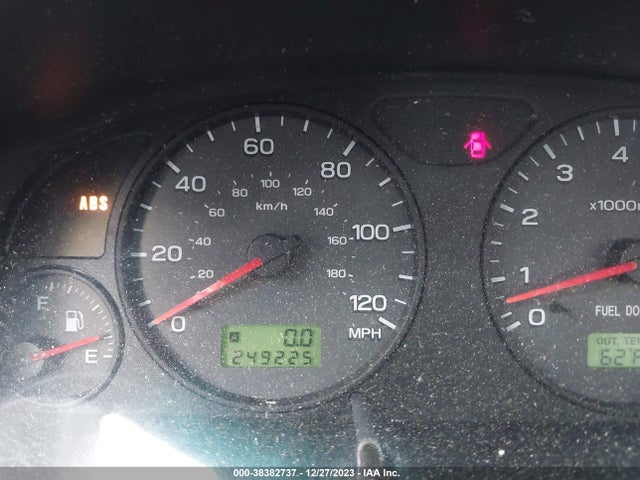 2001 SUBARU FORESTER S W/PREMIUM PKG VIN: JF1SF65631H730243