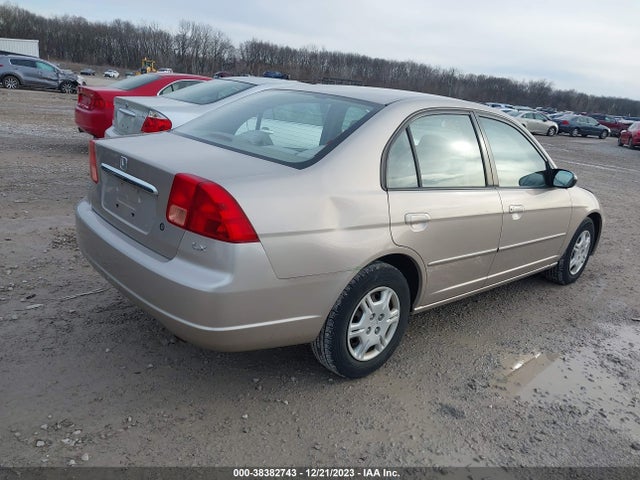 2002 HONDA CIVIC LX VIN: 1HGES165X2L077535