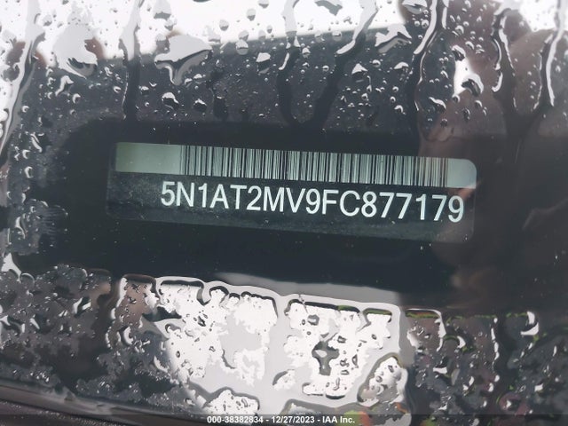 2015 NISSAN ROGUE SL VIN: 5N1AT2MV9FC877179