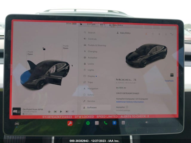 Tesla Model 3 Long Range/mid Range/standard Range/standard Range Plus 2019 5YJ3E1EA2KF314923 Image 18
