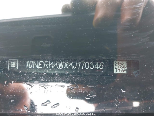 Chevrolet Traverse Premier 2019 1GNERKKWXKJ170346 Image 9