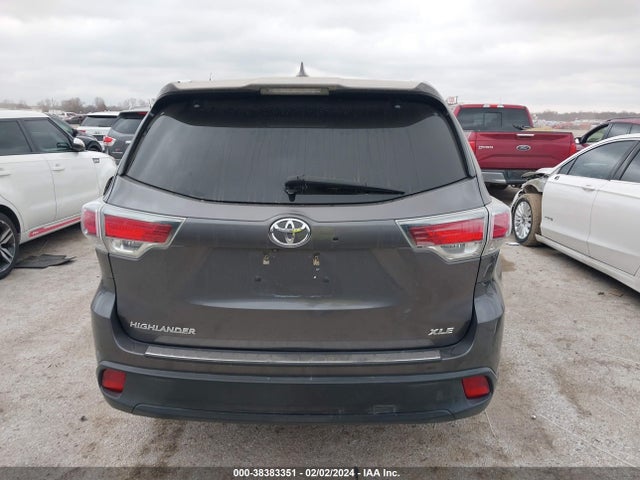 Toyota Highlander Xle V6 2016 5TDKKRFH9GS177223 Image 17