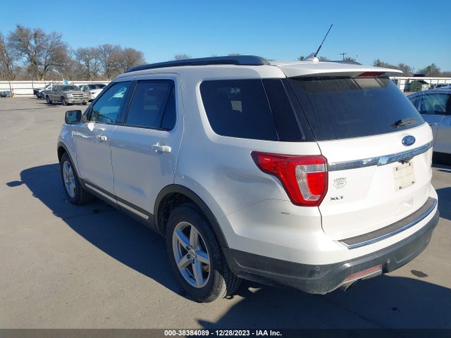 2018 FORD EXPLORER XLT VIN: 1FM5K7DH3JGA41879