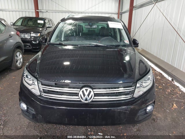 2016 VOLKSWAGEN TIGUAN SE VIN: WVGAV7AX7GK000355