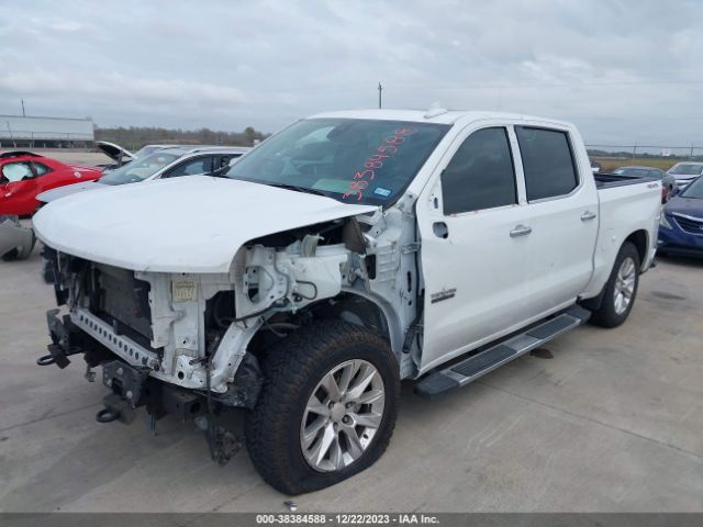 3GCUYGED8NG207821 Chevrolet Silverado 1500 Ltd 4wd  Short Bed Ltz