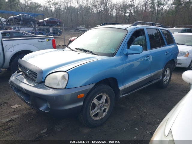 2004 HYUNDAI SANTA FE GLS VIN: KM8SC13D04U745197