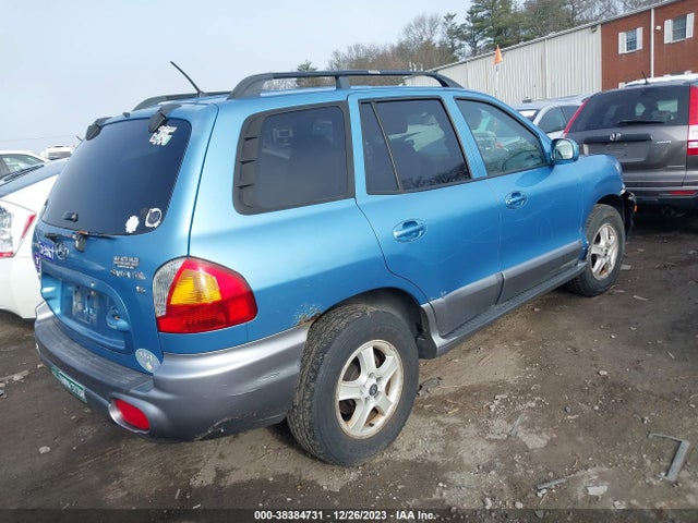 2004 HYUNDAI SANTA FE GLS VIN: KM8SC13D04U745197
