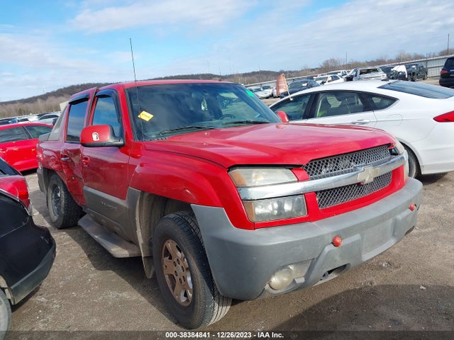 2002 CHEVROLET AVALANCHE VIN: 3GNEC13T12G122865