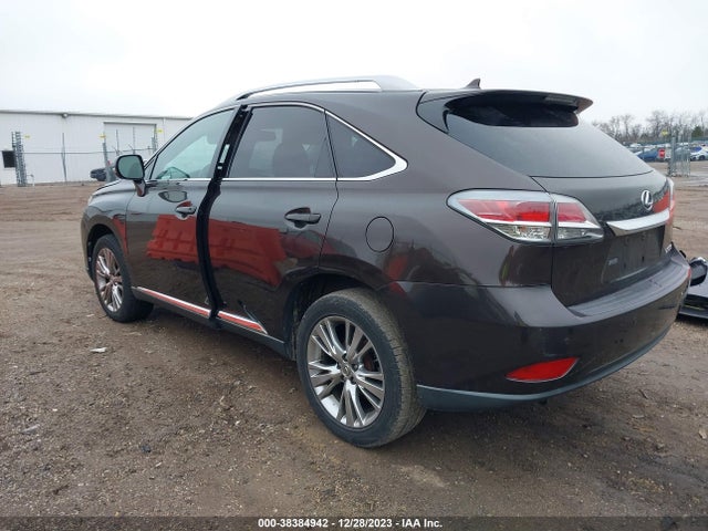 2013 LEXUS RX 350 VIN: 2T2BK1BA1DC155498