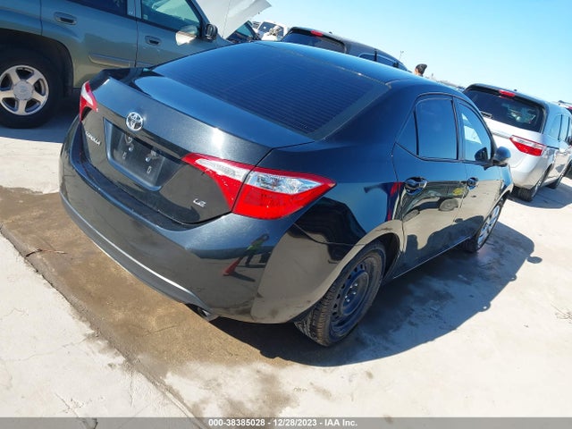 2016 TOYOTA COROLLA LE VIN: 2T1BURHE1GC518698