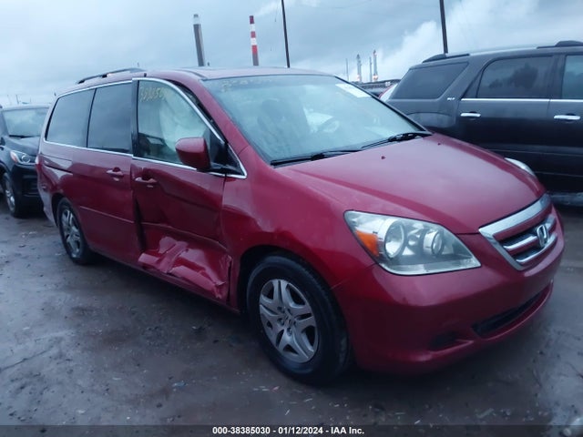 2005 HONDA ODYSSEY EX-L VIN: 5FNRL386X5B404747