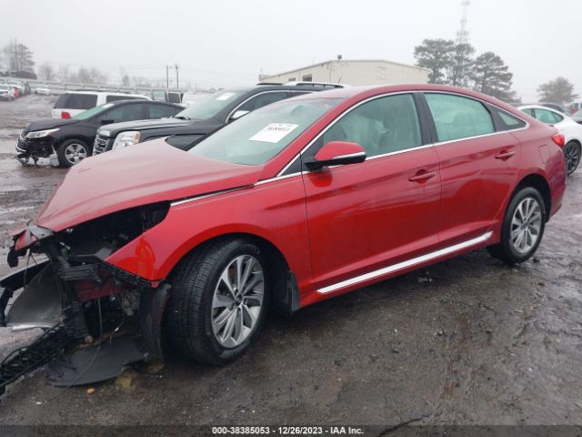 5NPE34AF6GH274128 Hyundai Sonata Sport