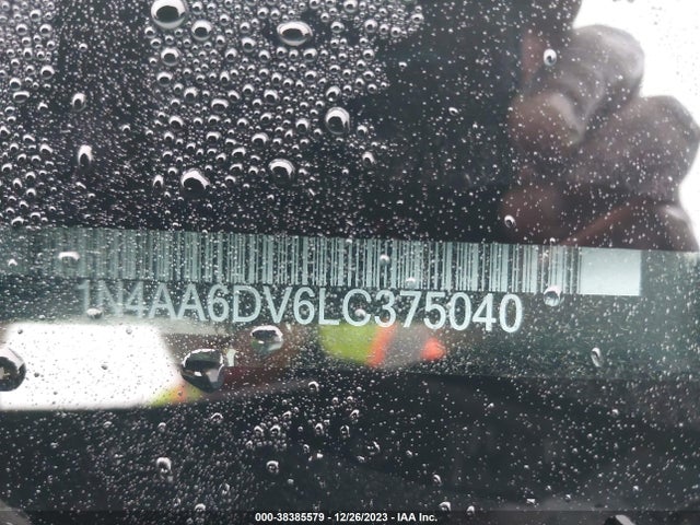 Nissan Maxima Sl Xtronic Cvt 2020 1N4AA6DV6LC375040 Image 9