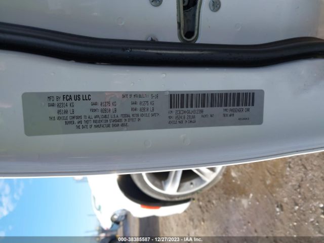 2C3CDXHG6JH312398 Dodge Charger Sxt Plus Rwd
