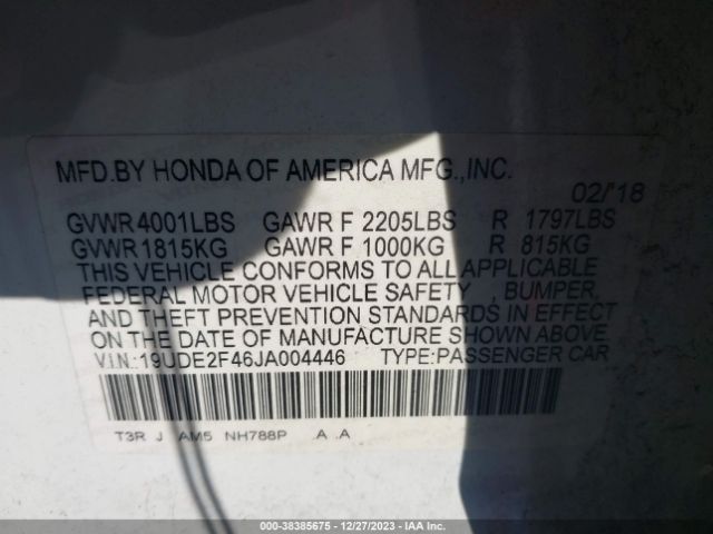 19UDE2F46JA004446 Acura Ilx Special Edition