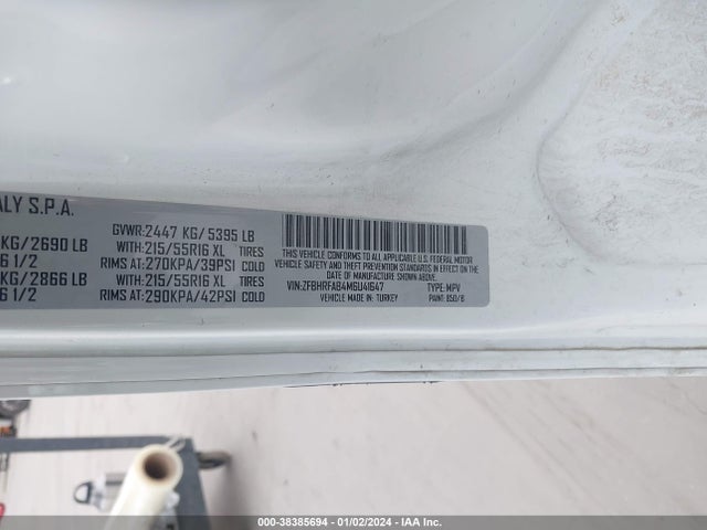 RAM Promaster City Tradesman 2021 ZFBHRFAB4M6U41647 Image 9