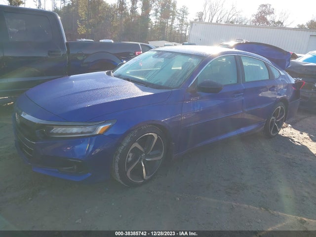 2022 HONDA ACCORD SPORT 2.0T VIN: 1HGCV2F32NA012861