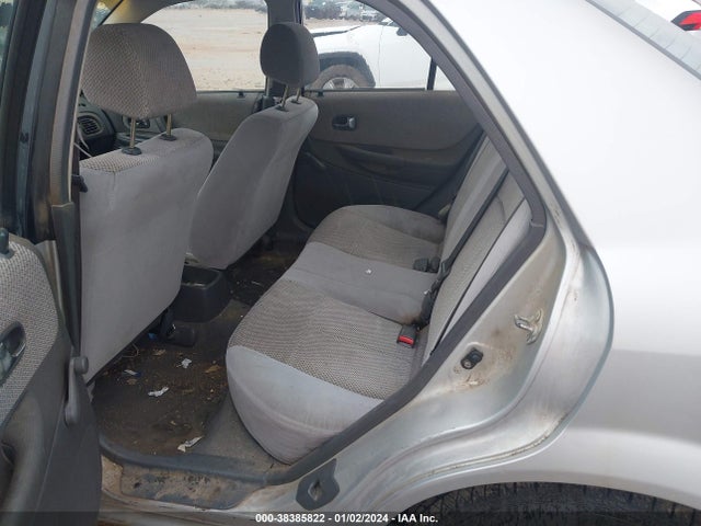 2000 MAZDA PROTEGE DX/LX VIN: JM1BJ2224Y0239255