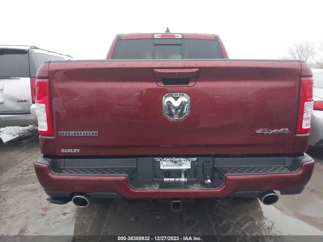 2019 RAM 1500 BIG HORN/LONE STAR 4X4 5'7 BOX VIN: 1C6SRFFT0KN795308