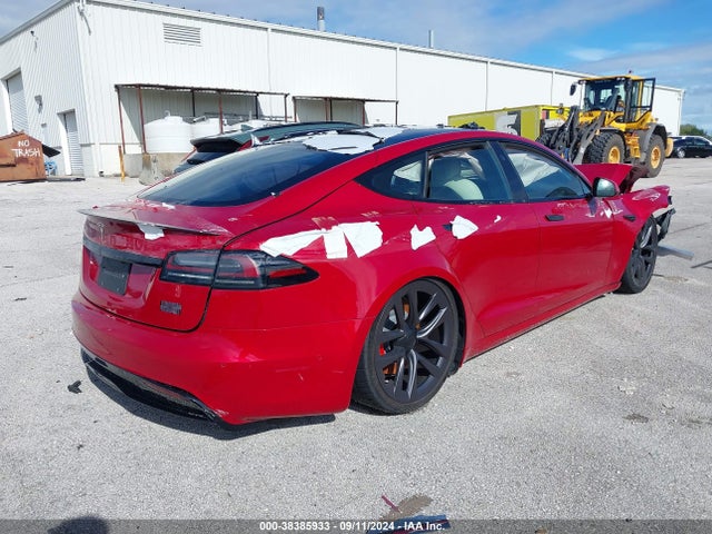 5YJSA1E6XNF473986 Tesla Model S Plaid Tri Motor All-wheel Drive