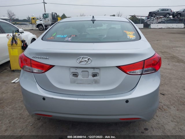 2013 HYUNDAI ELANTRA GLS VIN: 5NPDH4AE7DH207506
