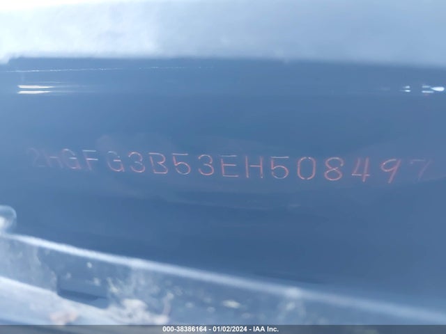 Honda Civic Lx 2014 2HGFG3B53EH508497 Image 9