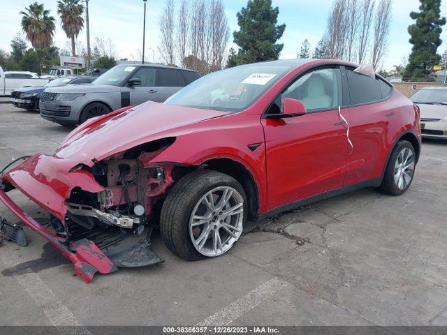 2020 TESLA MODEL Y 5YJYGDEEXLF042207 Photo 1