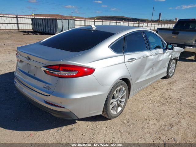 3FA6P0MU9KR182986 Ford Fusion Hybrid Sel