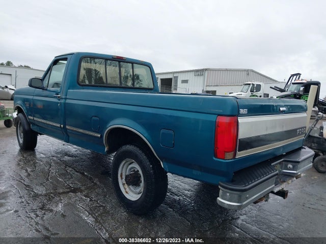 1996 FORD F250 VIN: 2FTHF25H7TCA24398