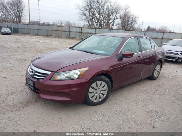 2011 HONDA ACCORD 2.4 LX VIN: 1HGCP2F38BA103509