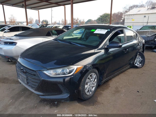2017 HYUNDAI ELANTRA SE VIN: KMHD74LF4HU118122