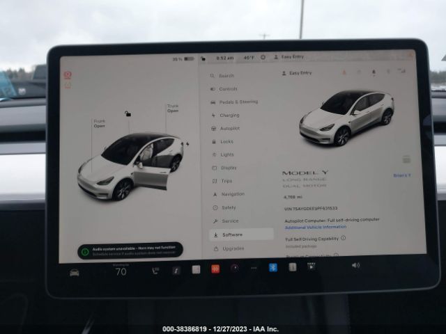 2023 TESLA MODEL Y 7SAYGDEE9PF631533 Photo 6