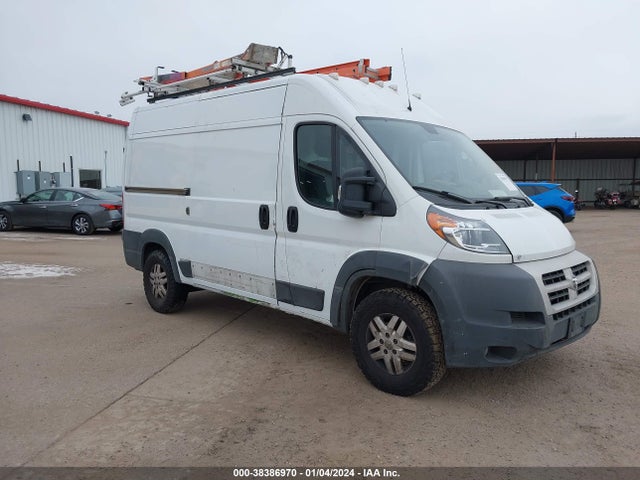 2015 RAM PROMASTER 2500 HIGH ROOF VIN: 3C6TRVCG9FE506443